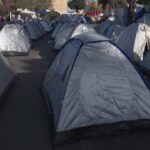 Israele, tendopoli dei manifestanti alla Knesset per chiedere dimissioni Netanyahu