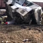 Russia, scontro tra treno e bus: 8 morti