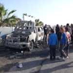 Gaza, operatori umanitari uccisi: le carcasse delle auto colpite