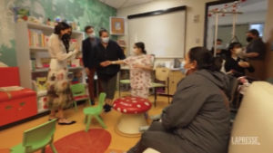 Meghan Markle, la moglie di Harry coi bimbi in ospedale a Los Angeles