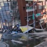 Taiwan, nella notte terremoto di magnitudo 7.4: le immagini