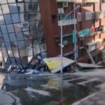 Terremoto a Taiwan, i palazzi crollati e i soccorsi a Hualien