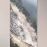 Terremoto Taiwan, la frana dopo la scossa