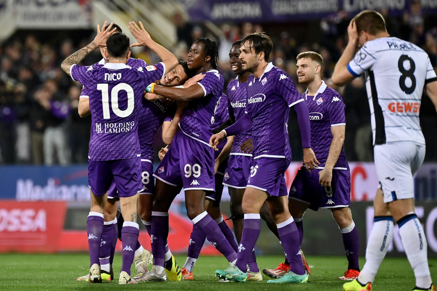 Coppa Italia, primo round alla Fiorentina: Atalanta battuta 1-0 Coppa Italia, primo round alla Fiorentina: Atalanta battuta 1-0