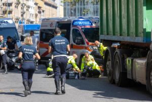 Milano, Incidente in viale Abruzzi: moto a terra
