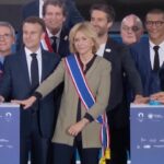 Parigi 2024, il presidente Macron inaugura il centro acquatico a Saint-Denis