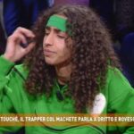 Dritto e rovescio, lite tra Baby Touchè e Del Debbio: il trapper lascia lo studio