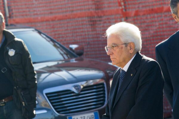 L'Aquila, Sergio Mattarella in visita