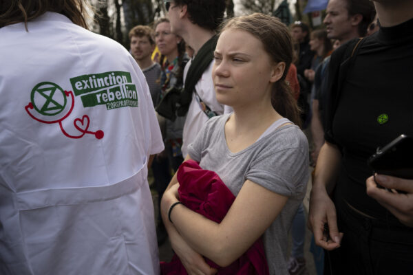 Clima, Greta Thunberg fermata a manifestazione all’Aia