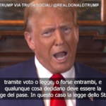 Usa, Trump: “Singoli stati abbiano proprie leggi su aborto”