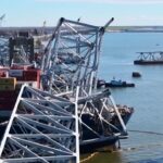Baltimora, ponte crollato: via alla rimozione dei container dal cargo Dali