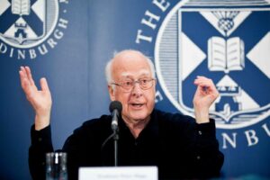 CONFERENZA STAMPA PETER HIGGS