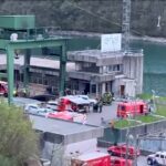 Esplosione Suviana, squadre dei vigili del fuoco e carabinieri sul luogo dell’incidente
