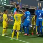 Follia Cristiano Ronaldo, viene espulso e minaccia l’arbitro con un pugno