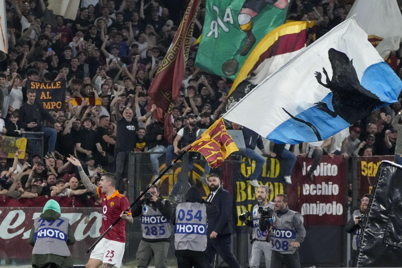 Derby Roma, giudice chiede atti a procura Figc su caso Mancini