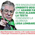 Lega, ‘Patto per il Nord’ sabato a Gemonio per “ringraziare Bossi”