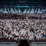 Qatar, stadio dei Mondiali pieno per celebrazioni fine Ramadan