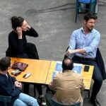 Roma, Giambruno e Francesca Verdini insieme in un noto bar del centro