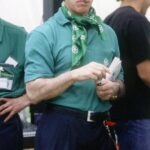 Umberto Bossi a Ponte di Legno per la festa della Lega Nord
