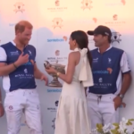 Il principe Harry segna un gol alla partita di polo di beneficenza