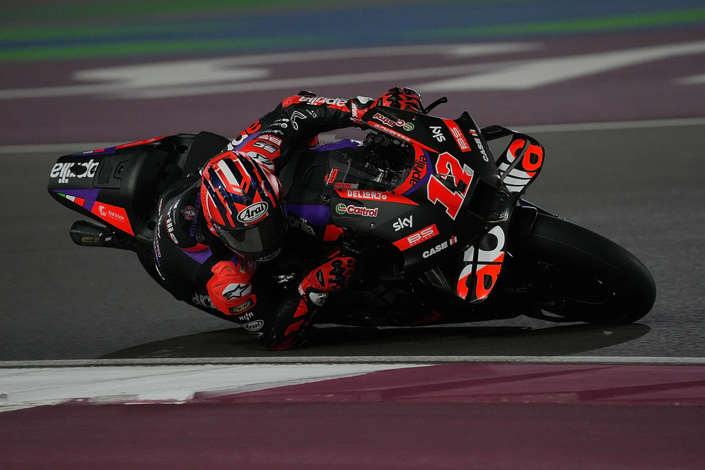 MotoGp, Vinales in pole ad Austin: Bagnaia quarto MotoGp, Vinales in pole ad Austin: Bagnaia quarto