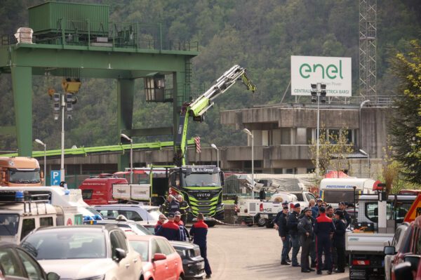 Bologna - incidente centrale idroelettrica di Suviana-