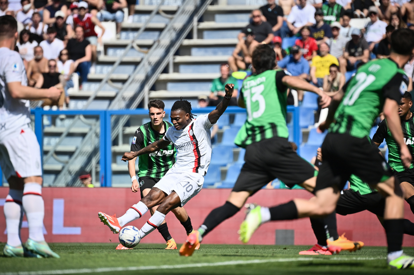 Sassuolo-Milan 3-3, rimonta rossonera dallo 0-2 Sassuolo-Milan 3-3, rimonta rossonera dallo 0-2