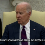 Iran, Biden: “Impegnati per sicurezza Israele”