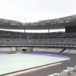 Parigi 2024, la pista di atletica sarà viola: le immagini