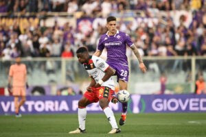 Fiorentina-Genoa,1-1, Ikoné risponde a Gudmundsson