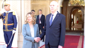 Italia-Tunisia, Meloni a Tunisi per bilaterale con Saied