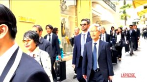 G7, l’arrivo delle delegazione a Capri