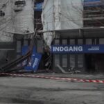 Copenaghen, gli interni della vecchia Borsa dopo l’incendio