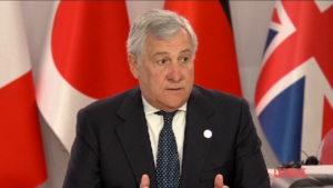 Tajani a G7: “Sosteniamo Israele ma vogliamo de-escalation in Medioriente”