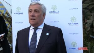 G7 Esteri, Tajani: “Su Ucraina tutti confermano impegno, domani documento in cui ribadiamo posizioni”
