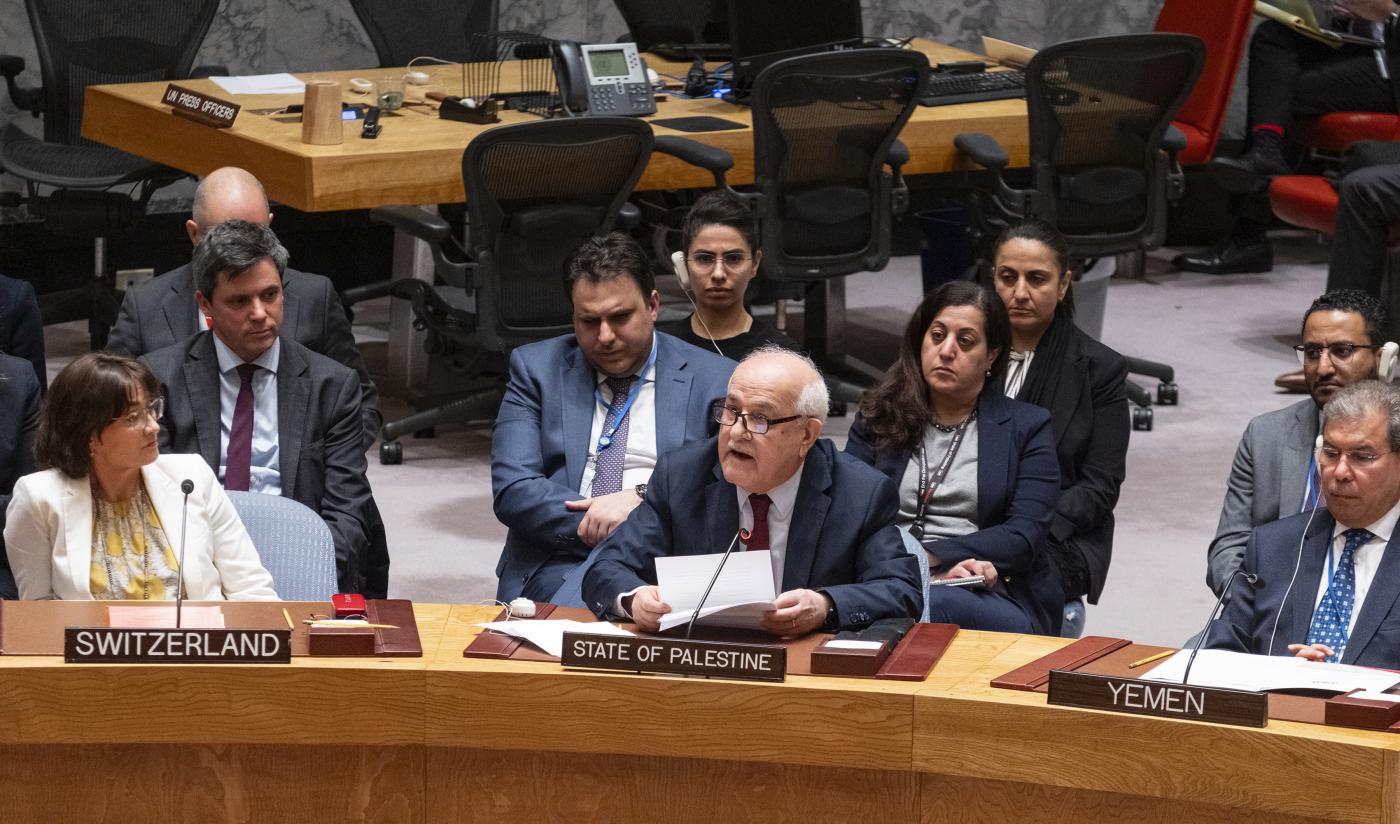 Adesione della Palestina all’Onu, Usa mettono il veto