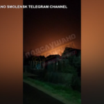 Droni ucraini sulla Russia, fiamme in un deposito di petrolio nella regione di Smolensk