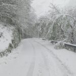 Maltempo, torna l’inverno: neve in Appennino