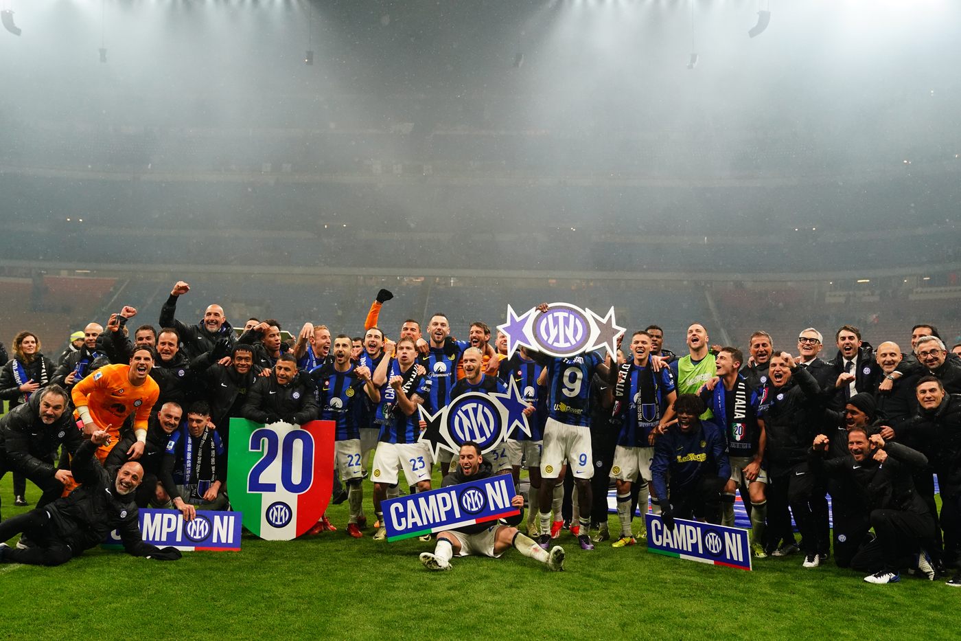 Inter, tutti i numeri record del ventesimo scudetto