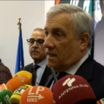 25 aprile, Tajani: “Festa di tutti. Mi auguro bandiere palestinesi e israeliane insieme”