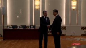 Usa-Cina, Xi Jinping riceve Blinken a Pechino