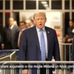 Usa, gli auguri di Trump alla moglie prima di entrare in tribunale