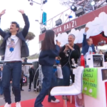 Fiorello, a VivaRai2 visita a sorpresa di Elodie
