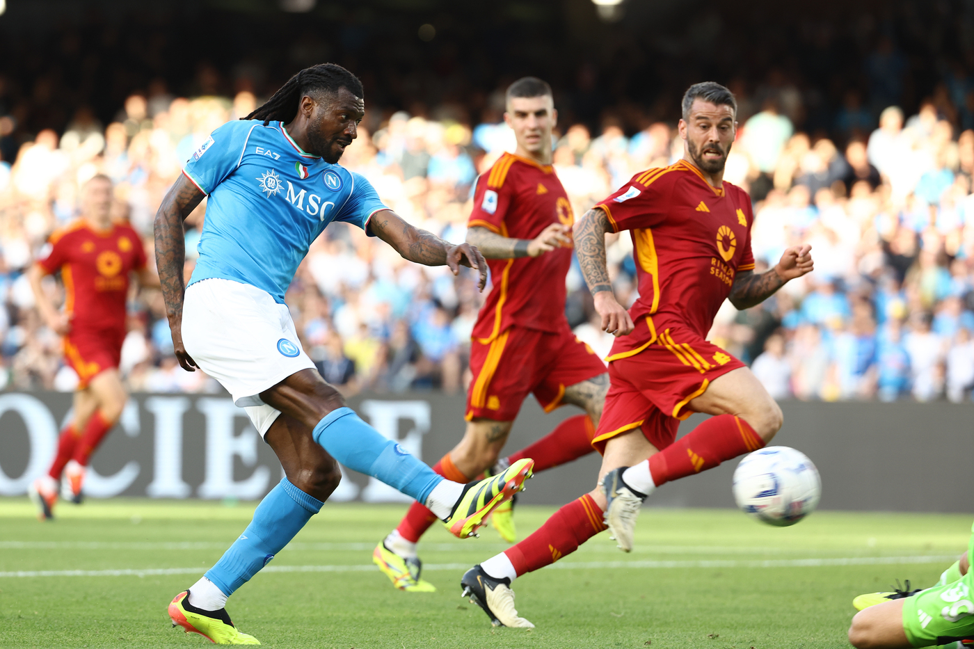 Serie A, pari 2-2 al ‘Maradona’ tra Napoli e Roma
