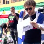 Roma, tensione tra comunità ebraica e manifestanti iraniani: “Via la bandiera di Israele”