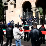 Predappio, in 100 alla cerimonia per i 79 anni dalla morte di Mussolini