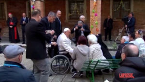 Venezia, Papa Francesco visita detenute nel carcere della Giudecca