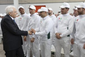 Il Presidente Sergio Mattarella visita lo stabilimento Granarolo di Castrovillari