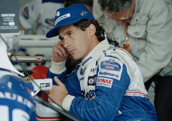 Ayrton Senna - foto d\'archivio