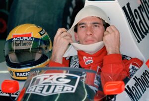 Ayrton Senna - foto d\'archivio